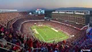 Official San Francisco 49ers Levis Stadium Time-Lapse