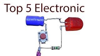 Top 5 Simple Electronic Projects electronic diy projects