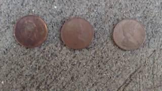Various Canadian Pennies