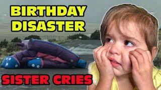 Kid Makes Baby Sister Cry On Her Birthday - Bounce House Disaster Original
