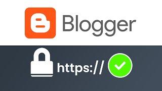 How to enable HTTPS secure in Blogger Website