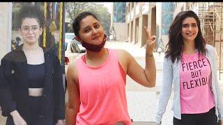Karishma Tanna And Rashmi Desai spotted outside road Andheri Snapped