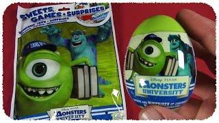 MONSTER UNIVERSITY - SURPRISE BAG & EGGS Disney Pixar