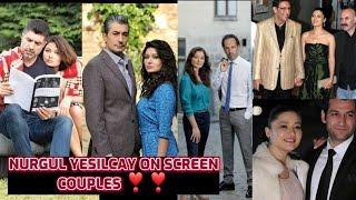 Nurgul yesilcay  On screen couple pics with different co actors