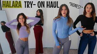 NEW HALARA FLARE LEGGINGS TRY ON HAUL