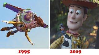 Evolution of Toy Story 1234 1995 - 2019