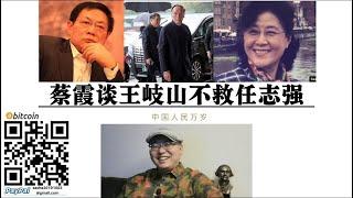 蔡霞谈王岐山不救任志强原因！红二代党内互斗！老百姓看戏就好！中国人民万岁！