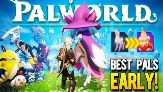 Palworld - 10 Of The Best EARLY PALS Everyone Should Get Palworld Tips & Tricks
