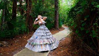 DIY Newspaper Dress Creative ideas amazing results FashionPhotography 時尚攝影