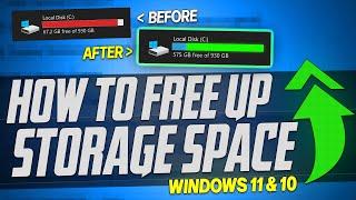  How to FREE Up More than 30GB+ Of Disk Space in Windows 11 & 10