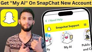 How to Get My AI Option on Snapchat  My AI Option Not Showing in Snapchat