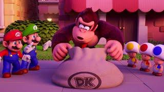 Mario vs Donkey Kong Switch – 2 Player Co-Op Full Game 100% + Luigis Mansion 3 HD