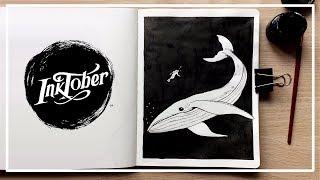 Inktober 2018 - Sketchbook Flip Through