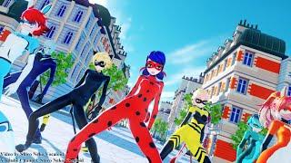【MMD Miraculous】Gentleman - PSY Ladybug and Friends【60fps】