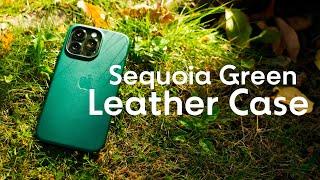 Apple iPhone 13 Pro - Leather Case with MagSafe - Sequoia Green - Unboxing and Review