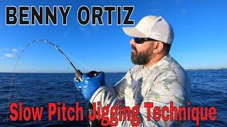 Slow Pitch Jigging Technique by BENNY ORTIZ  Offshore Fishing Secrets Revealed  Deep Sea Fishing