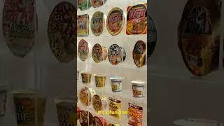 Explore the Cup Noodles Museum Yokohama The History of Instant Ramen #Shorts