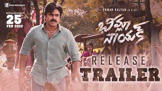 #BheemlaNayak Release Trailer  Pawan Kalyan Rana Daggubati  Trivikram  SaagarKChandra  ThamanS