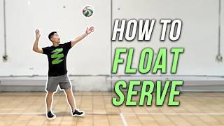 How To Serve A Volleyball  Overhand Float Tutorial
