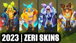 ALL ZERI SKINS SPOTLIGHT  League of Legends