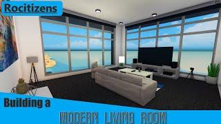 Building a $10000+ Modern Living Room in Rocitizens  Palm Apartments