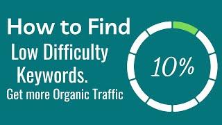 How to Find Low Competition Keywords for SEO With High Traffic Potential Using Free tool Save $400