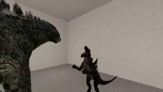 SFM Godzilla 2014 and Zilla