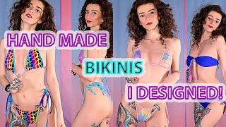 My New Bikini Collection I made  Try on Haul