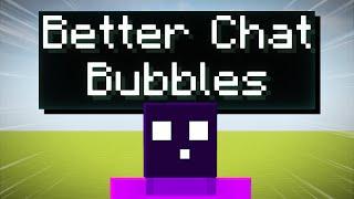 Adding Chat Bubbles to Minecraft