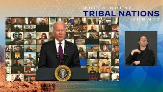 President Biden Participates in a Tribal Nations Summit