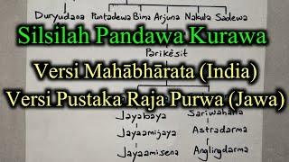 19 Silsilah Mahabharata India dan Pustaka Raja Purwa Jawa Apa Bedanya?