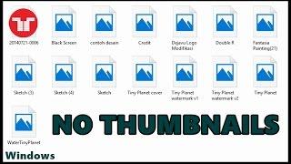 Mengatasi Gambar Thumbnails Tidak Muncul Di Windows 10