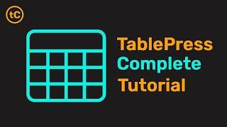 TablePress  How to Easily Create Tables in WordPress with TablePress