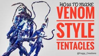 TENTACLES Hot glue and wire upgrade your action figures. how to diy tutorial.