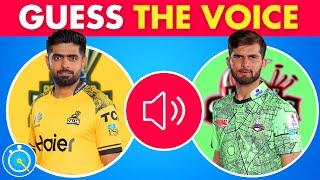 Guess The PSL Captain By Voice  PSL Quiz 2024  Pakistan Super League