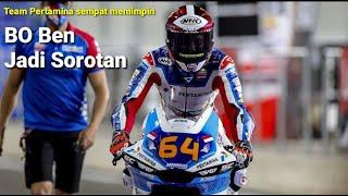 Hasil Race Moto2 Losail Qatar 2021  Pertamina Mandalika Racing Team Sempat Memimpin