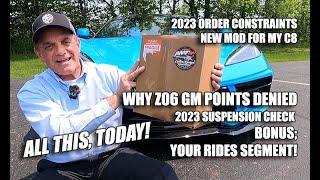 NEW CORVETTE ACCESSORY INSTALL & WHY GM POINTS FOR Z06 OWNERS BEING DENIED