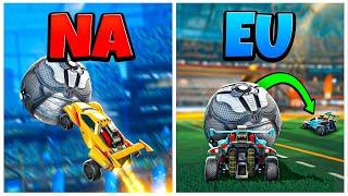 NA Champs vs EU Champs in Rocket League Who will win?