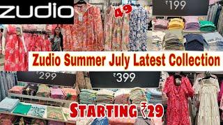 Zudio Summer July Latest Collection 2024  Starting ₹29  Zudio Shopping  Zudio Haul  #zudio