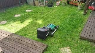 Qualcast 36v battery powered lawnmower with integrated RC control. part 2