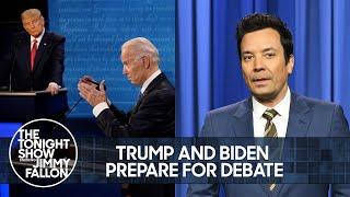 Trump and Biden Prepare for Presidential Debate Prison Wont Stop Trump from Accepting Nomination