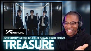 TREASURE  MOVE T5 MV & Dance Practice REACTION  Everybody needs to calm down right now