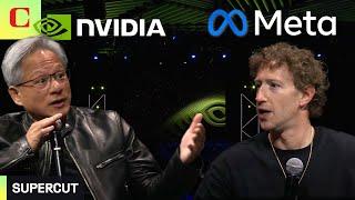 Nvidias Jensen Huang & Metas Mark Zuckerberg Talk AI at Siggraph Everything in 9 Minutes