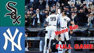 White Sox vs Yankees May 18 2024 FULL GAME Highlights  MLB Highlights 2024 MLB Season