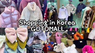 Shopping In Korea vlog  2024 Winter fashion haul at Gotomall underground shopping center 