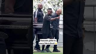 Pelé’s two day funeral is taking place at Santos’ Estadio Urbano Caldeira 