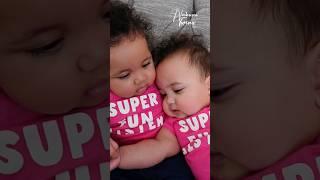 Somebody to lean on  #viral #twinmoments #twins #adorable