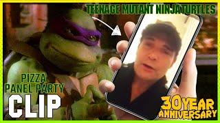 Teenage Mutant Ninja Turtles 30th Anniversary Clip with Corey Feldman Donatello 1990 Voice Actor