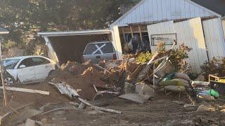 Hurricane Helene Destroyed this neighborhood in NC