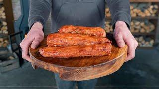 Sweet & Sticky Smoked Pork Tenderloin